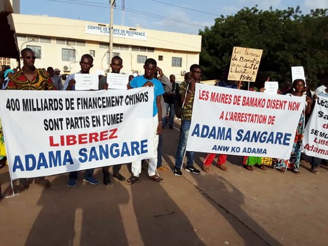 Mairie du  District de Bamako : Adama Sangaré accueilli en triomphe, des lauriers tressés à l'édile de la capitale