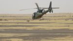 Hélicoptère Gazelle de l'opération Barkhane au Mali