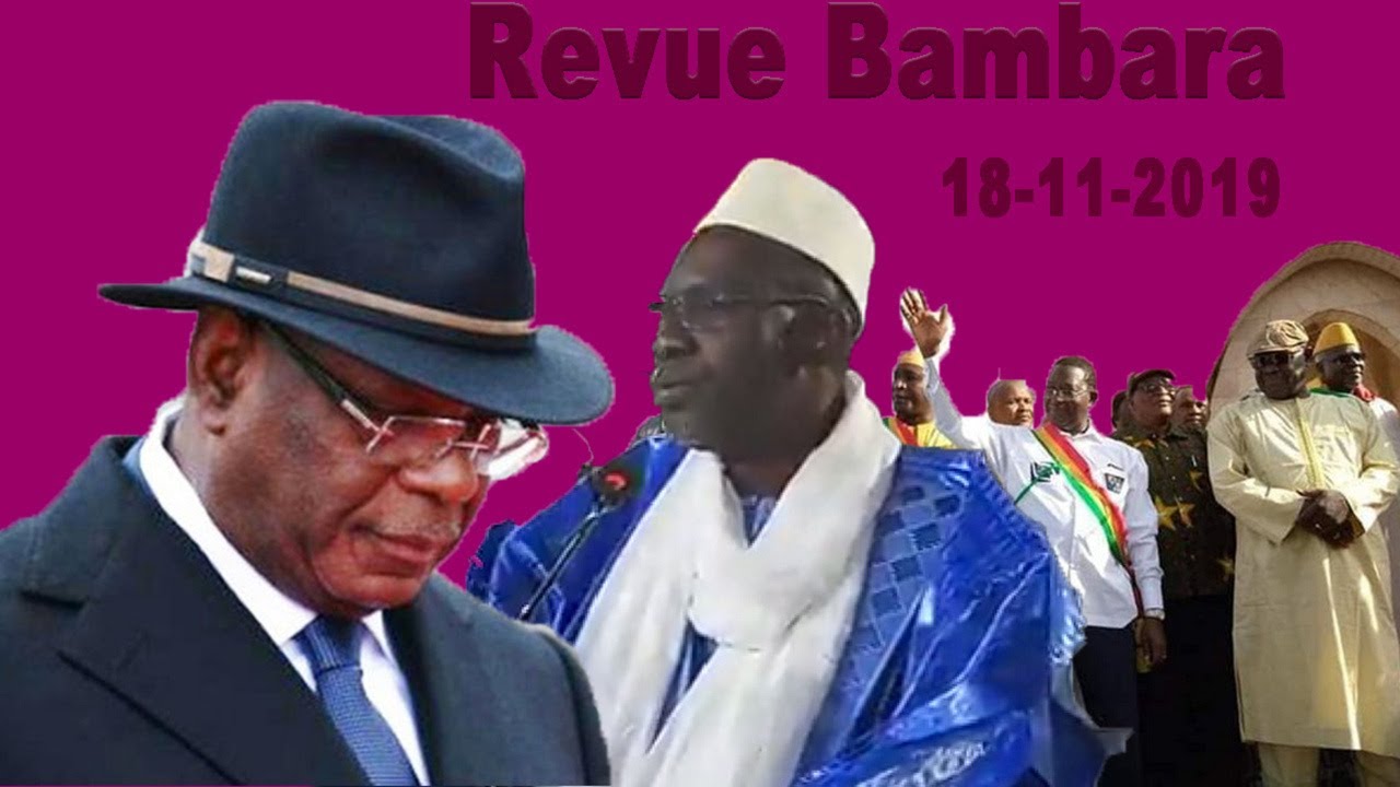 Revue de la presse en Bambara du 18 novembre 2019