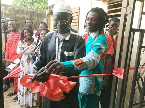 Art et peinture : Le collectif de Sanou'Art inaugure son nouvel atelier