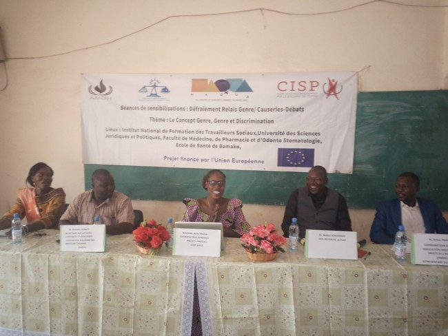 Concept genre, genre et discrimination au Mali : L’AMDH et ses partenaires ouvrent le débat à la FSAP !
