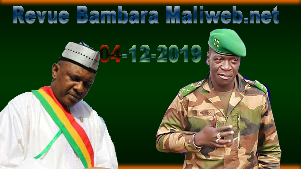 Revue de la presse en Bambara du 04 décembre 2019