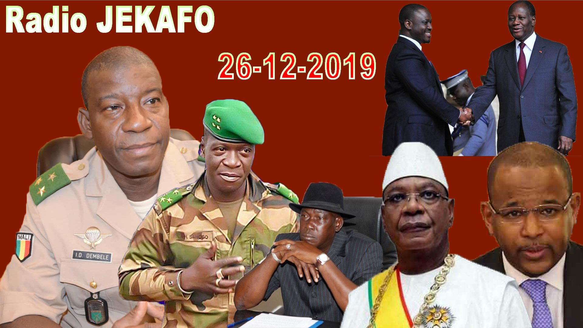 La revue de presse de la Radio JEKAFO du 26 décembre 2019