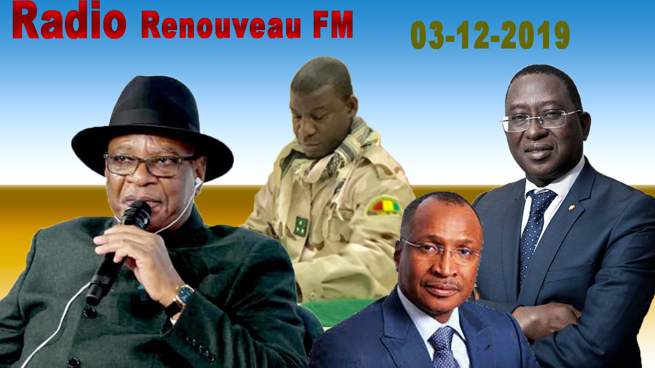 La revue de presse de la Radio Renouveau FM du 03 décembre 2019