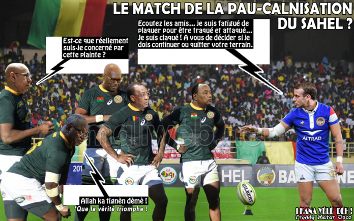 LE MATCH DE LA PAU CALNISATION DU SAHEL
