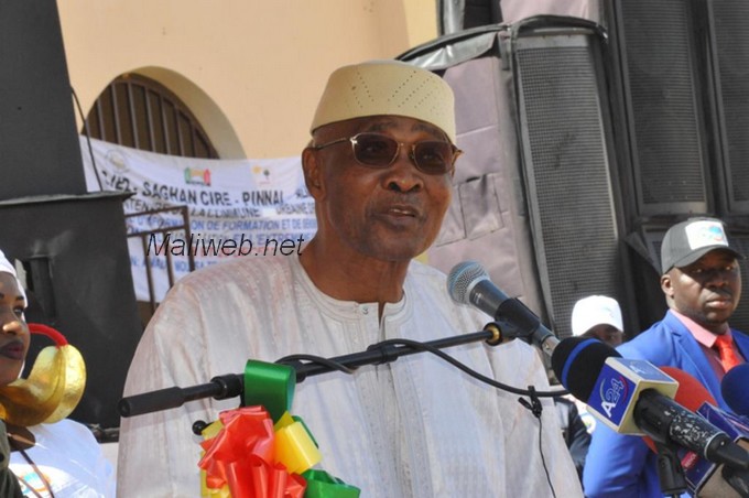 L’ex-Président Amadou Toumani Touré à Mopti