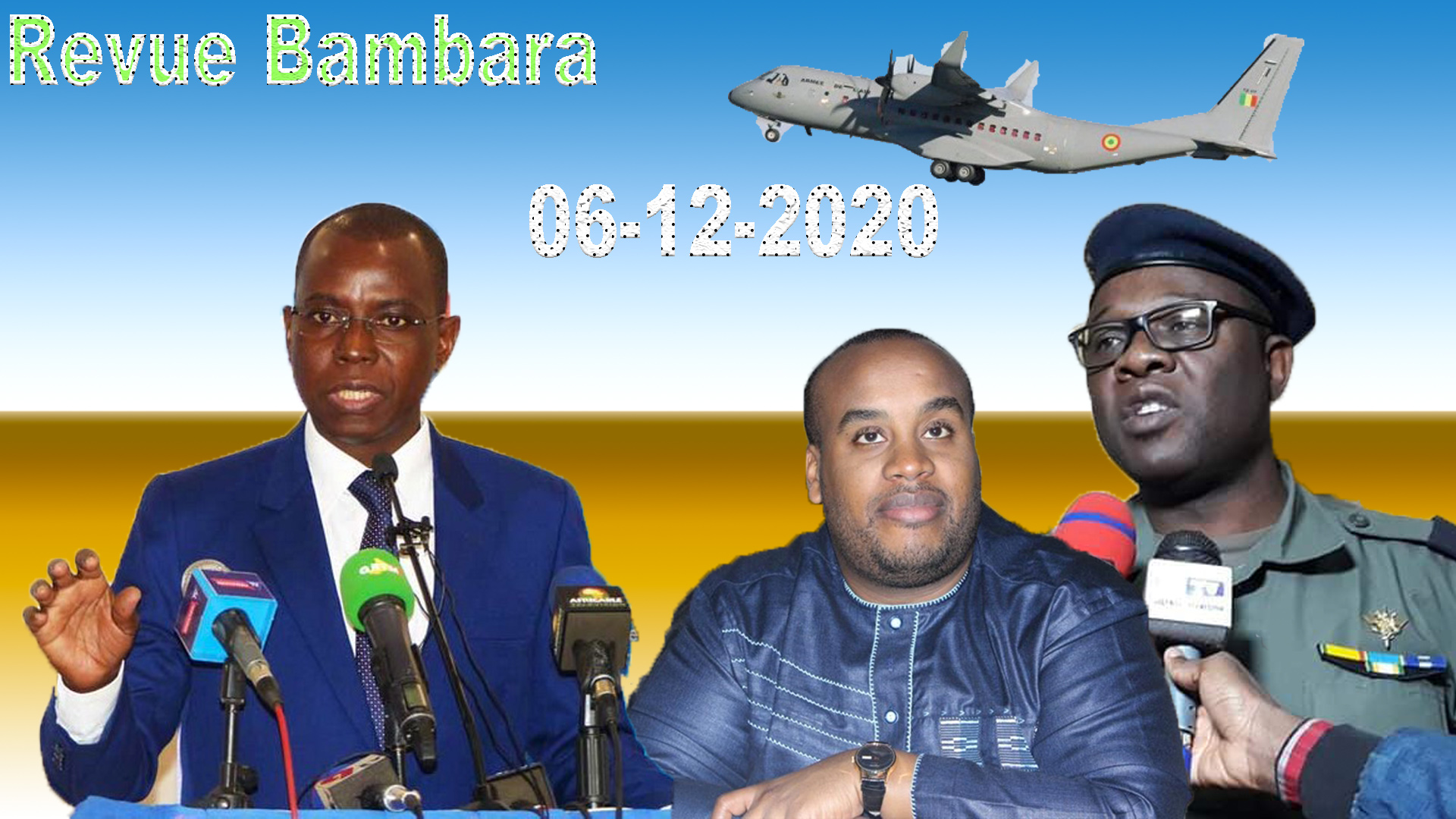 La revue de presse en bambara du 06 Janvier 2020