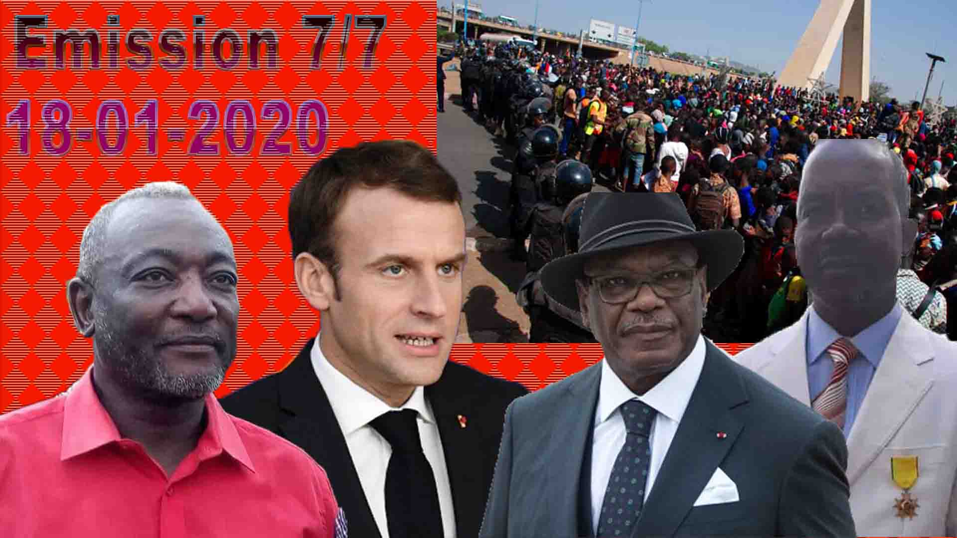 Émission 7 SUR 7 de la Radio Renouveau FM du 18 janvier 2020