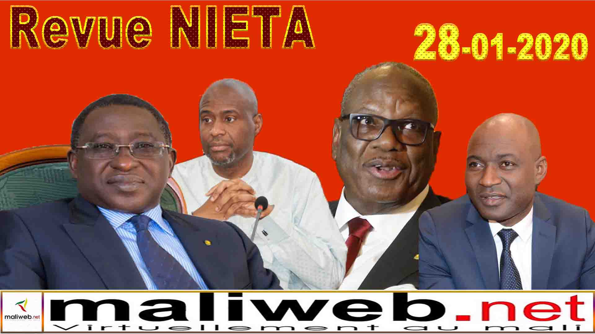 La revue de presse de la Radio Nieta du 28 janvier 2020