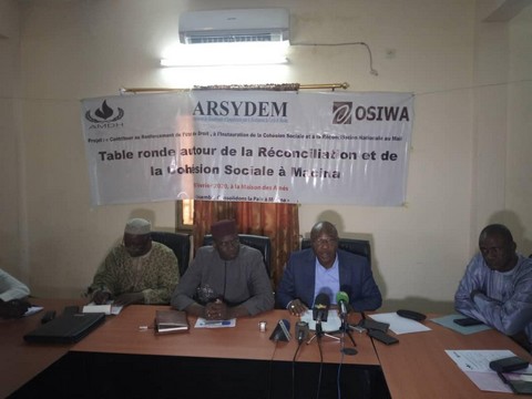 Paix et Réconciliation : ARSYDEM et l’AMDH s’engagent pour la consolidation de la paix au Macina