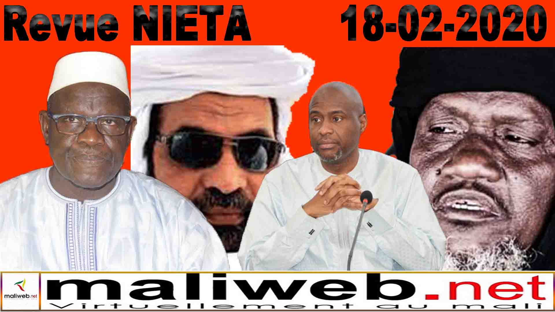 La revue de presse de la RADIO NIETA du 18 février 2020
