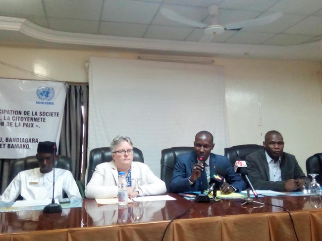 La CAD/Mali,  JCIM et la MINUSMA : Pour un engagement des jeunes pour la mise en œuvre de l’accord pour la paix et la réconciliation au Mali