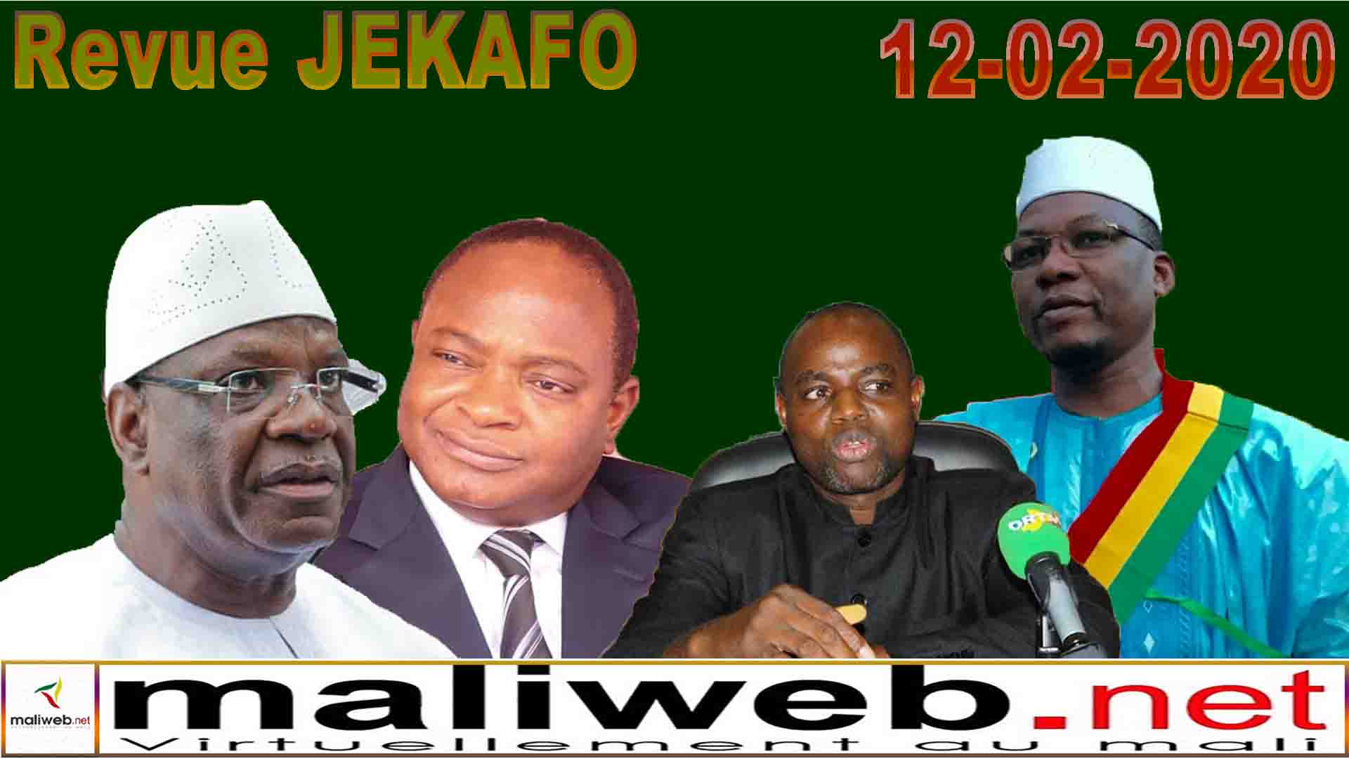 La revue de presse de la Radio JEKAFO du 12 février 2020