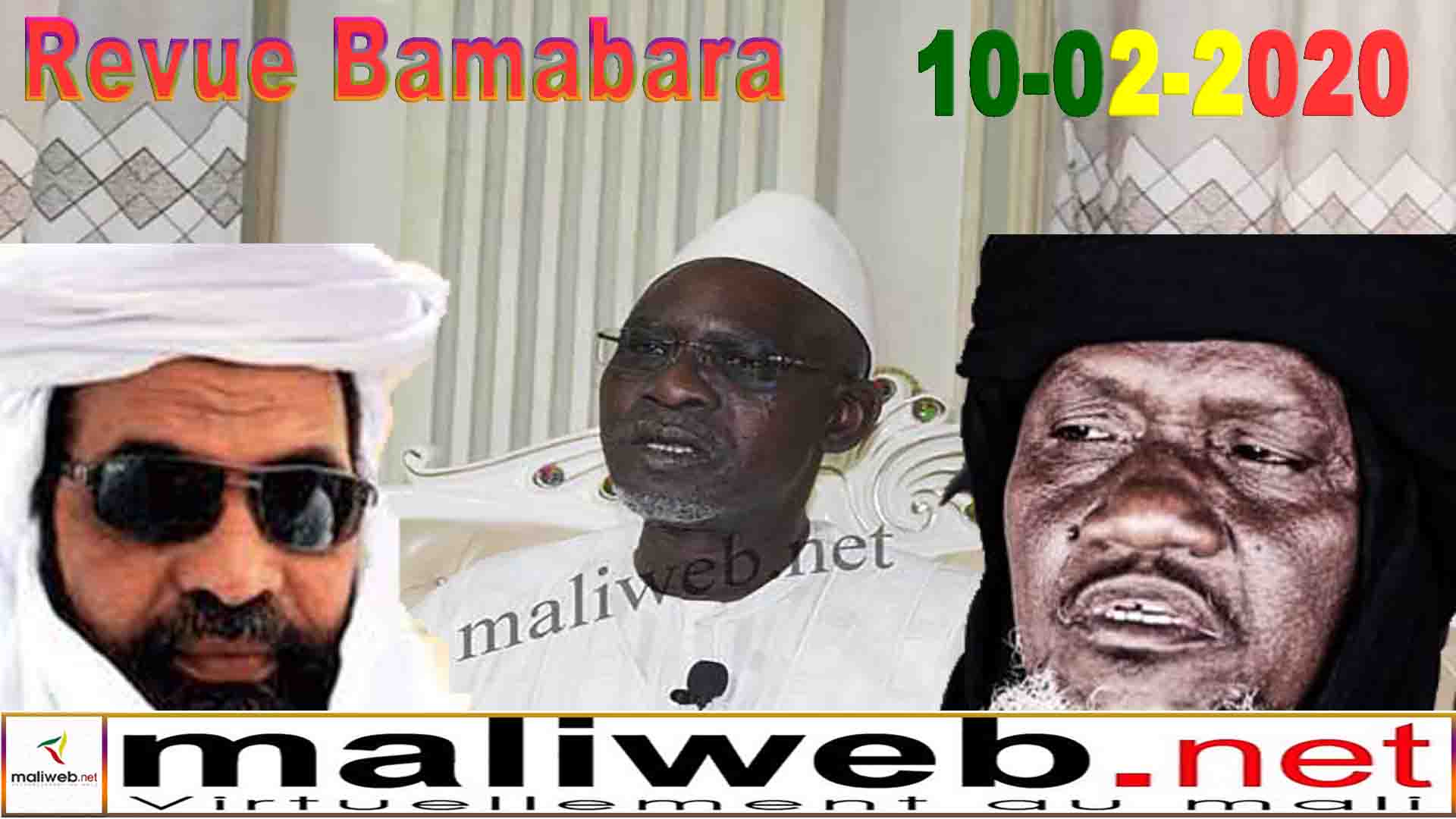 La revue de presse en bambara du 10 Février 2020