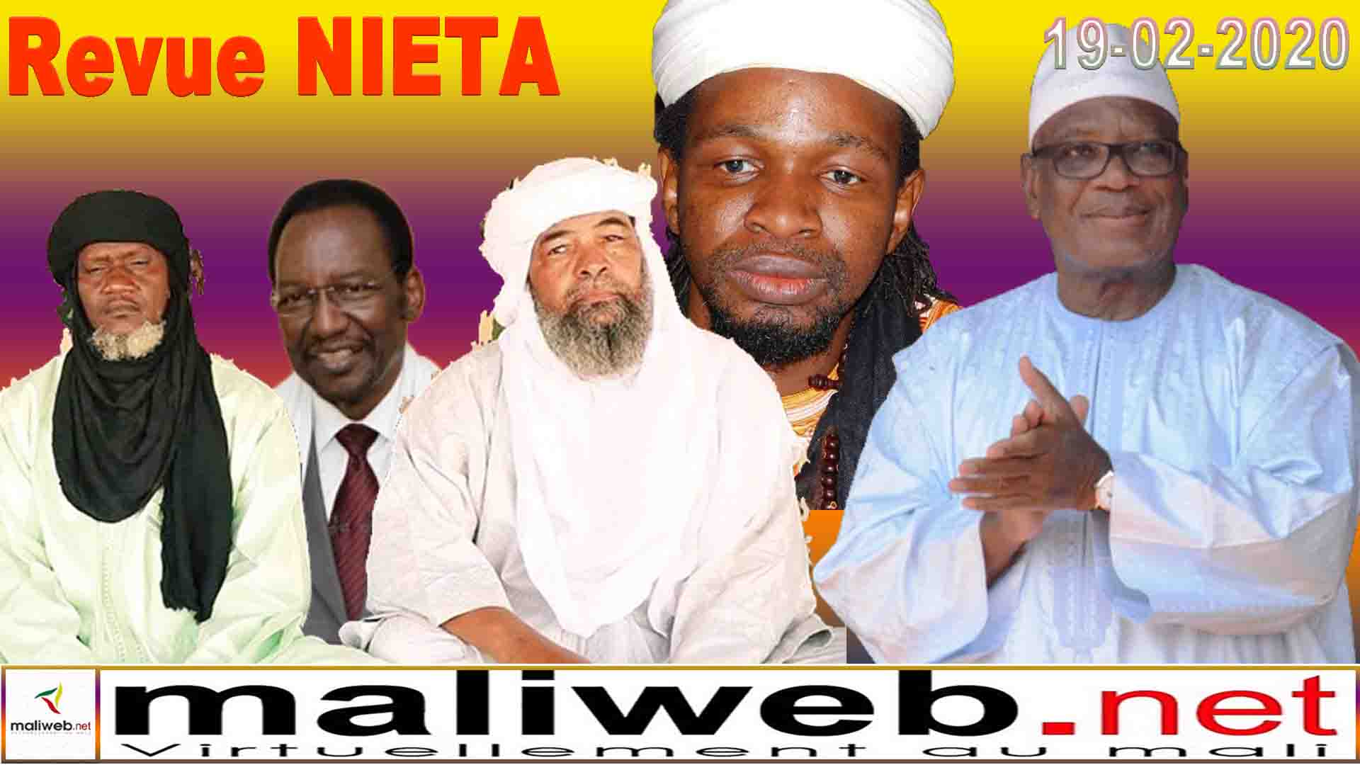 La revue de presse de la RADIO NIETA du 19 février 2020