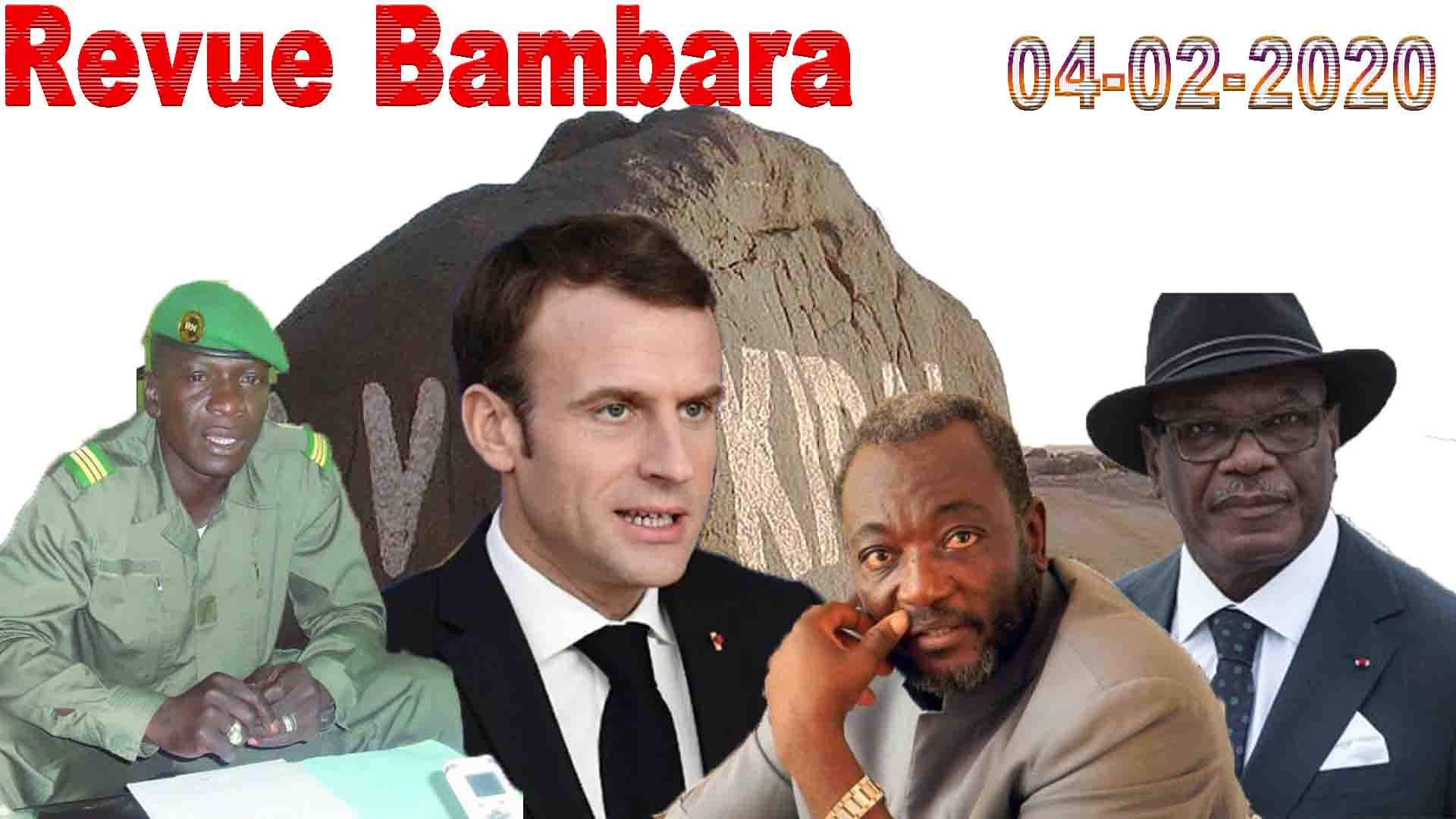 La revue de presse en bambara du 04 Février 2020