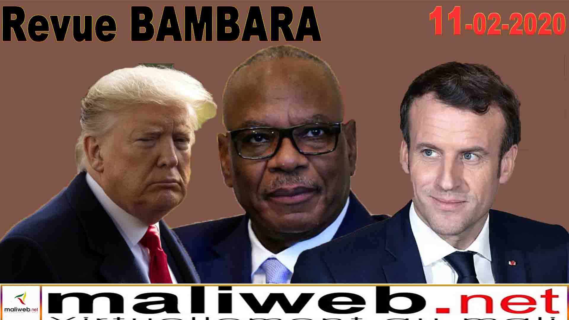 La revue de presse en Bambara du 11 février 2020