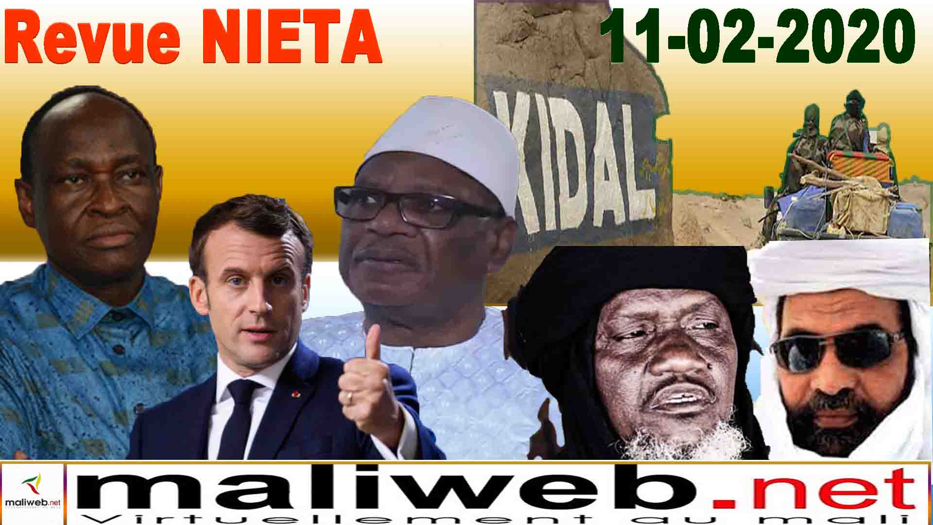 La revue de presse de la Radio Nieta du 11 février 2020