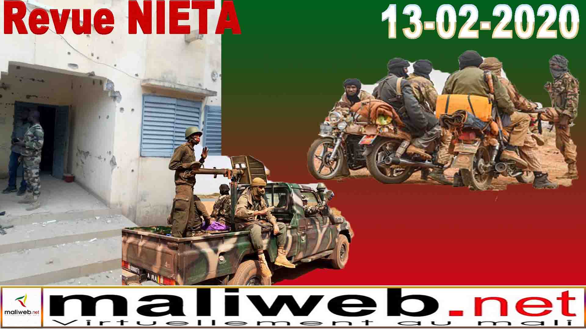 La revue de presse de la RADIO NIETA du 13 février 2020
