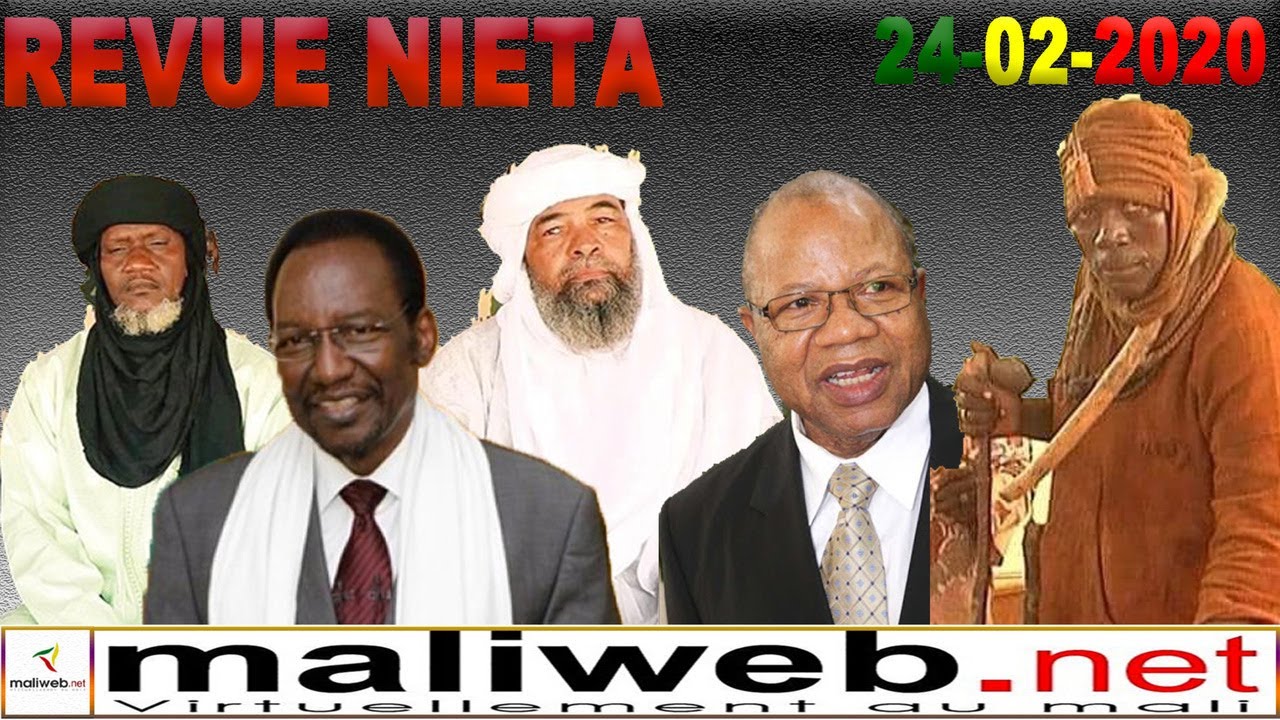 La revue de presse de la RADIO NIETA du 24 février 2020