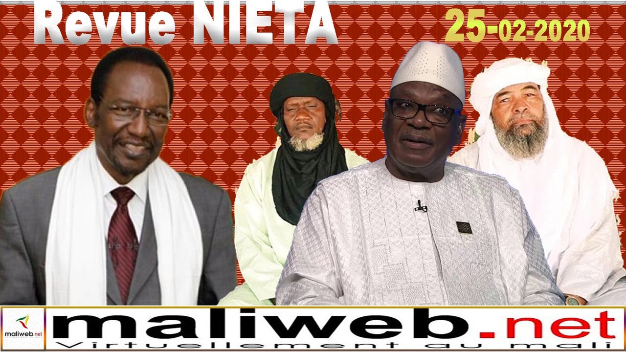 La revue de presse de la RADIO NIETA du 25 février 2020