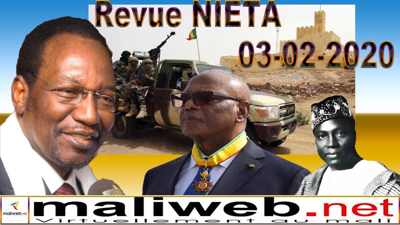 La revue de presse de la Radio Nieta du 03 février 2020