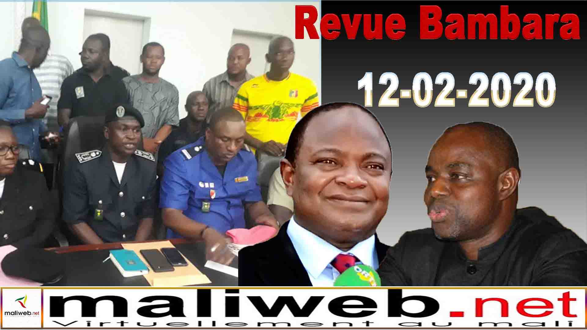 La revue de presse en Bambara du 12 février 2020