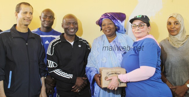 Quatrième anniversaire de l’association des policières du Mali : Le ministre Salif Traoré distingué,  des vivres offerts aux veuves de policiers