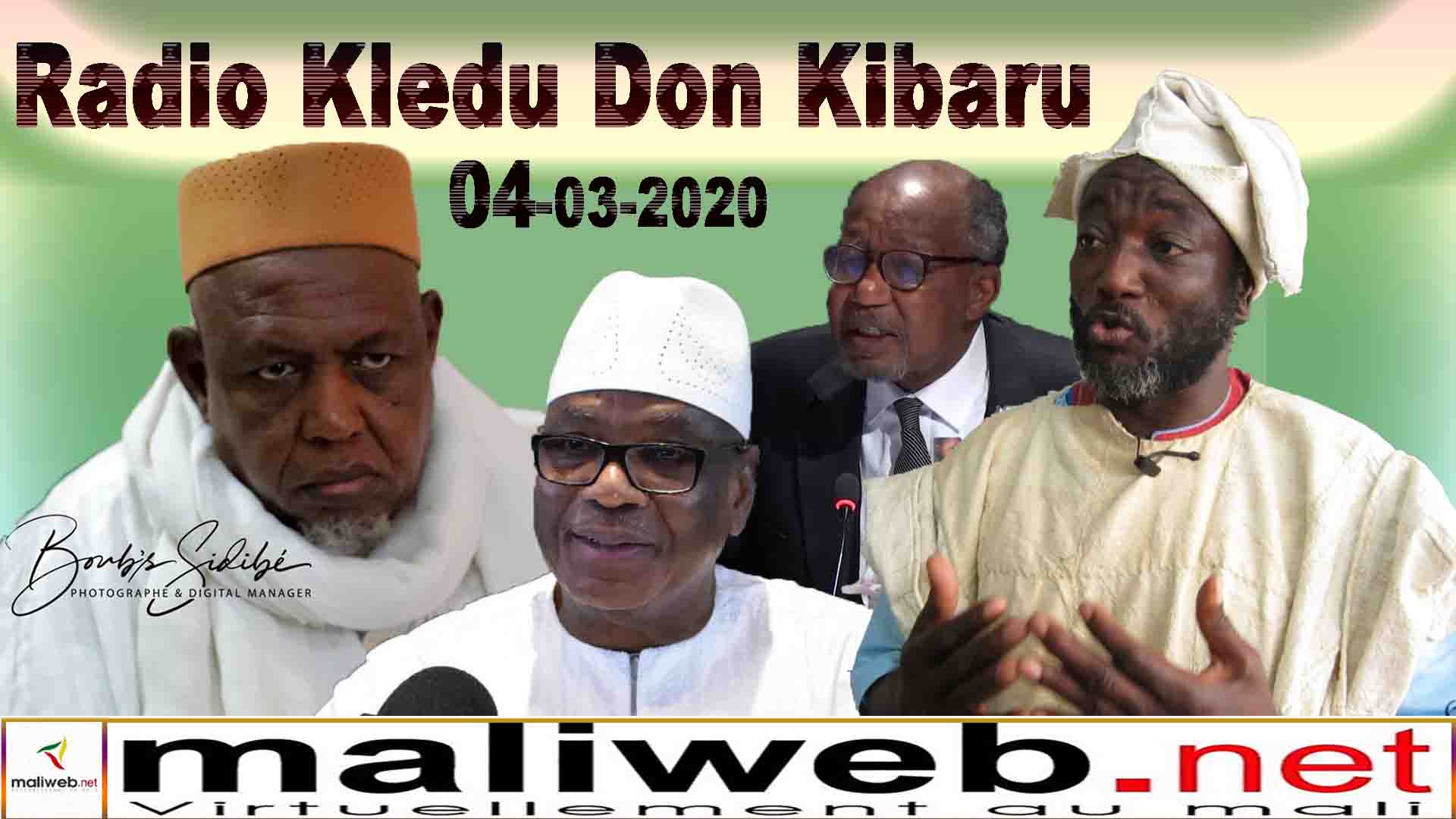 Radio kledu don kibaru du 04 mars 2020
