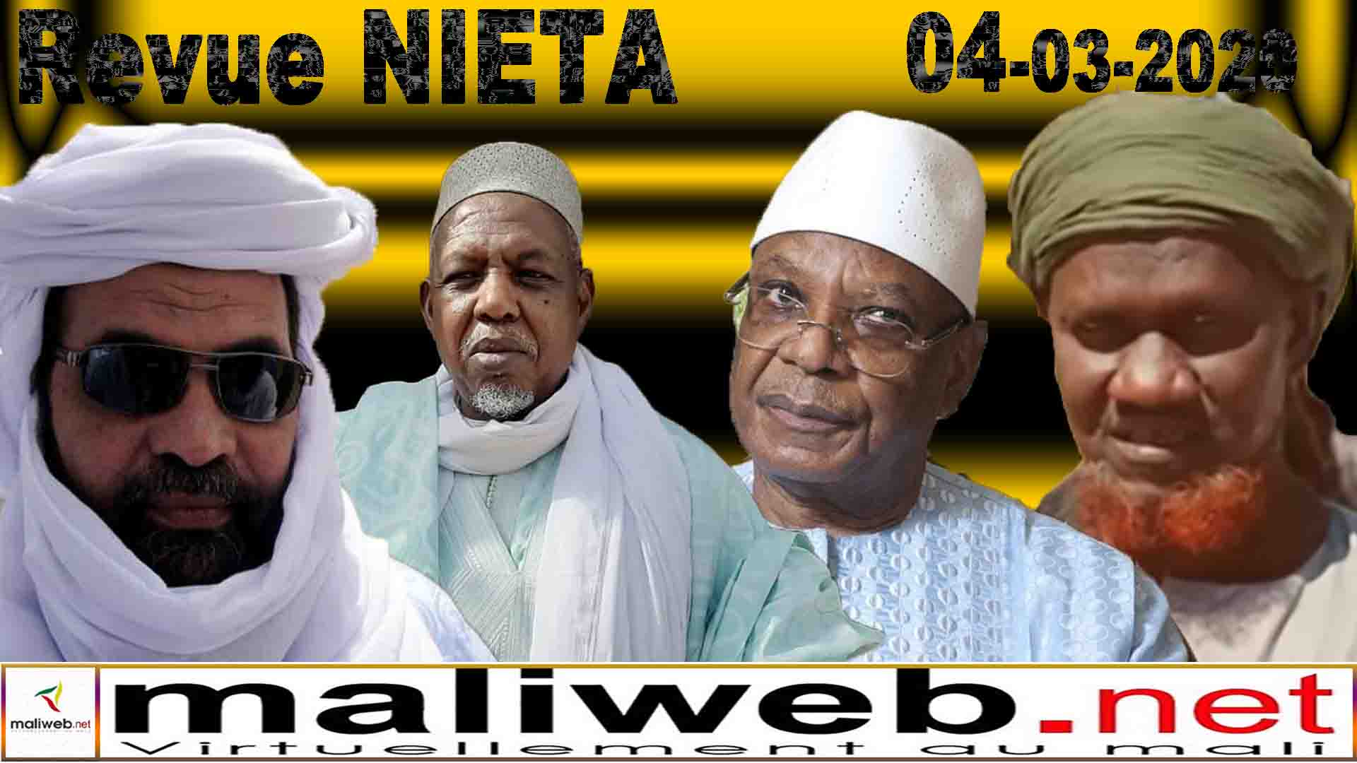 La revue de presse de la RADIO NIETA du 04 Mars 2020