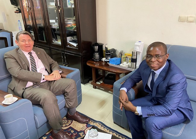Office Central de Lutte contre l’Enrichissement Illicite: Visite et appui  politique de l’Ambassade des USA au Mali