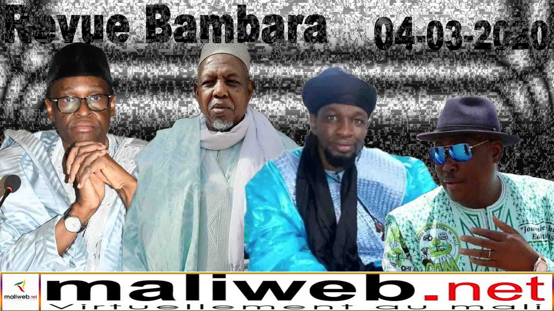 La revue de presse en Bambara du 04 Mars 2020