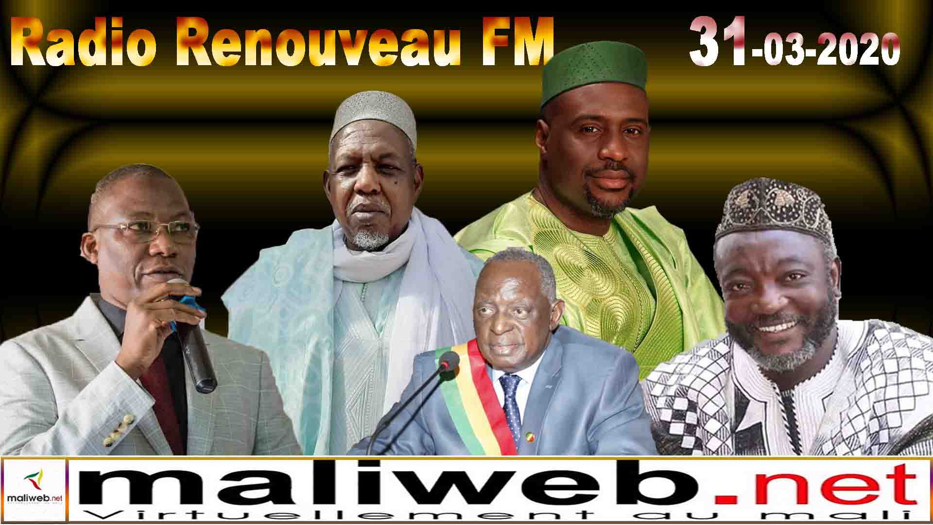 La revue de presse de la RADIO Renouveau FM du 31 Mars 2020