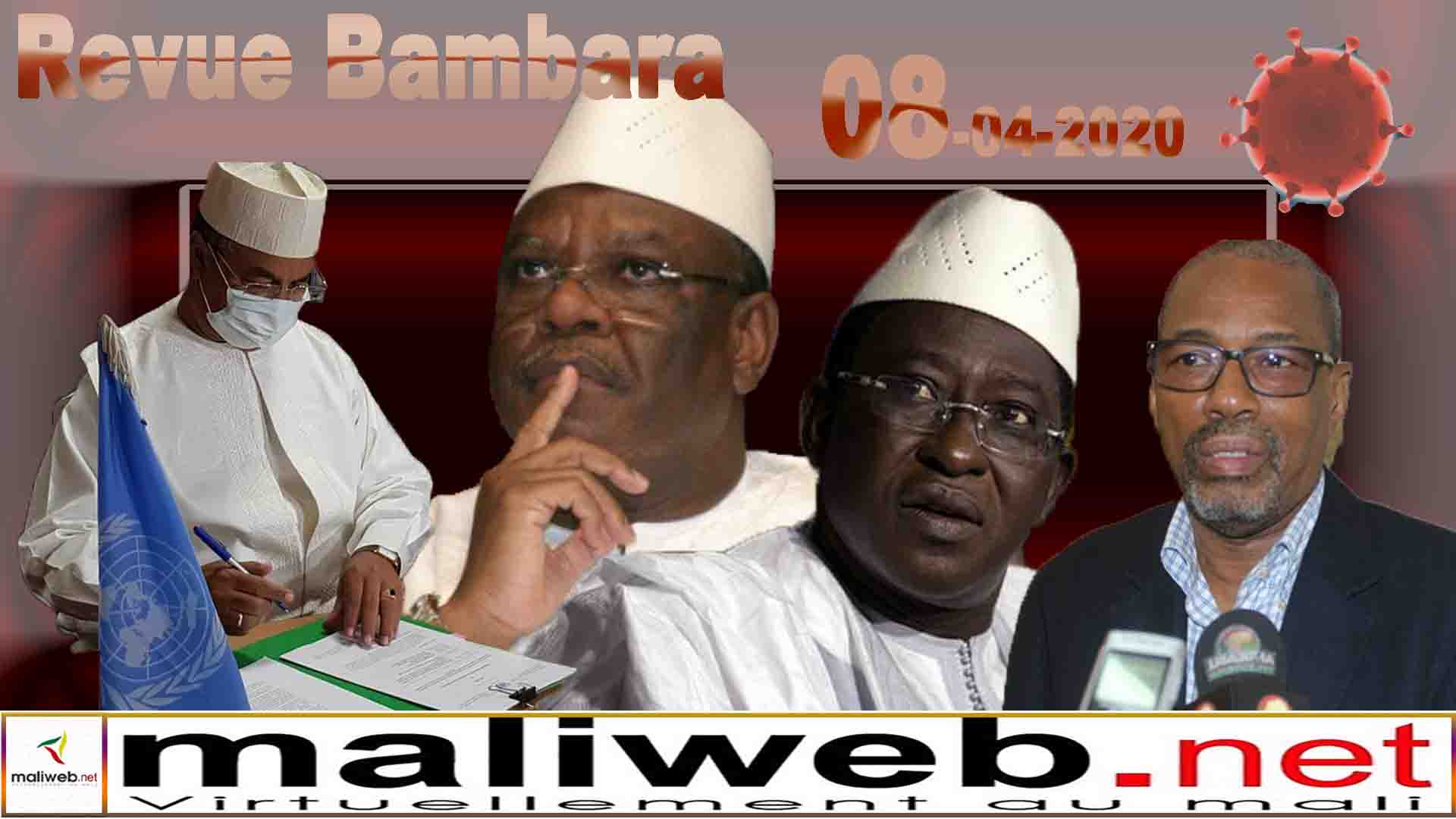 Revue de la presse en bambara du 08 Avril 2020