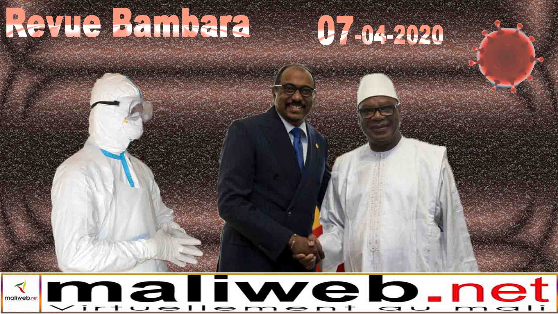 Revue de la presse en bambara du 07 Avril 2020