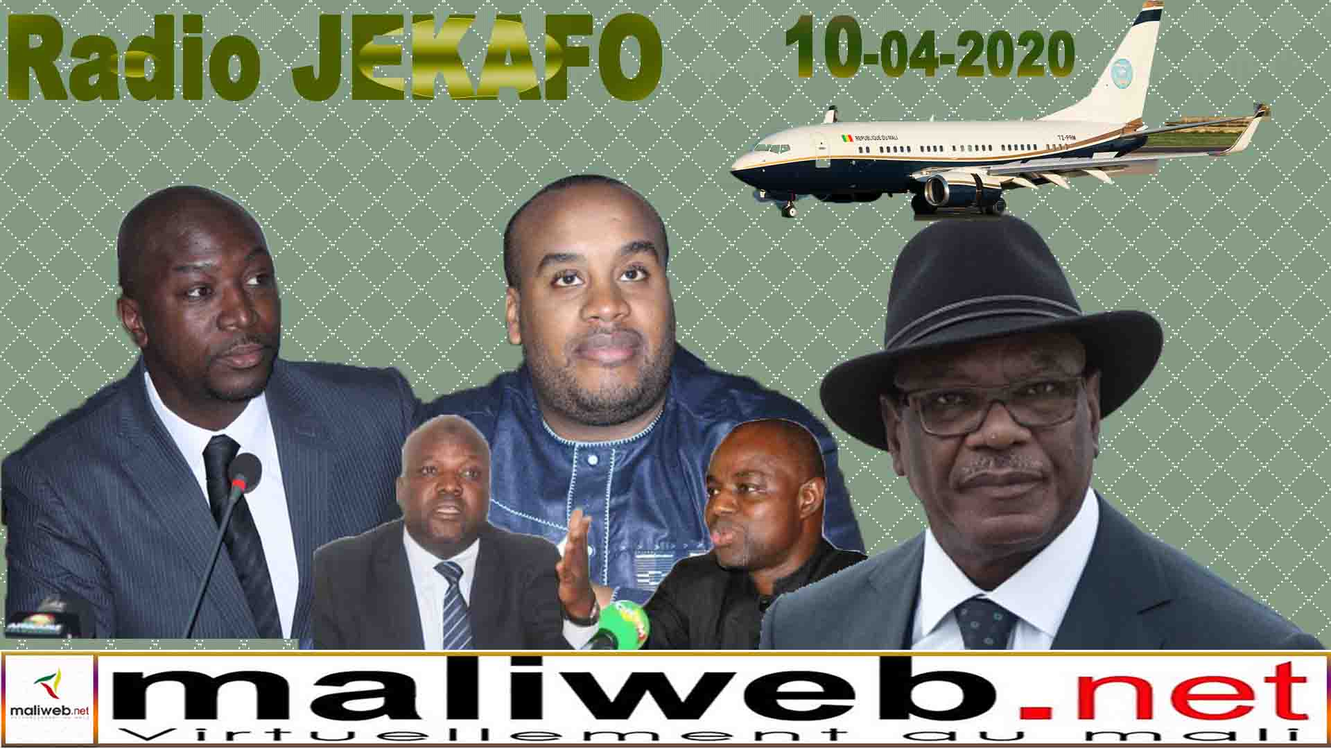La revue de la presse de la Radio JEKAFO du 10 avril 2020