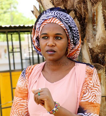 Arts plastiques : Mariam Ibrahim Maïga,  une artiste engagée