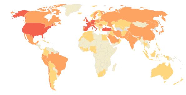 Coronavirus : 215 000 morts dans le monde, plus d’Américains tués que dans la guerre du Vietnam