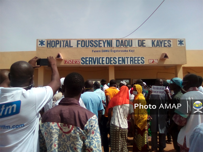 Kayes-lutte contre le Covid-19 ; Le syndicat du personnel de l’hôpital Fousseyni Daou décrie les conditions de travail