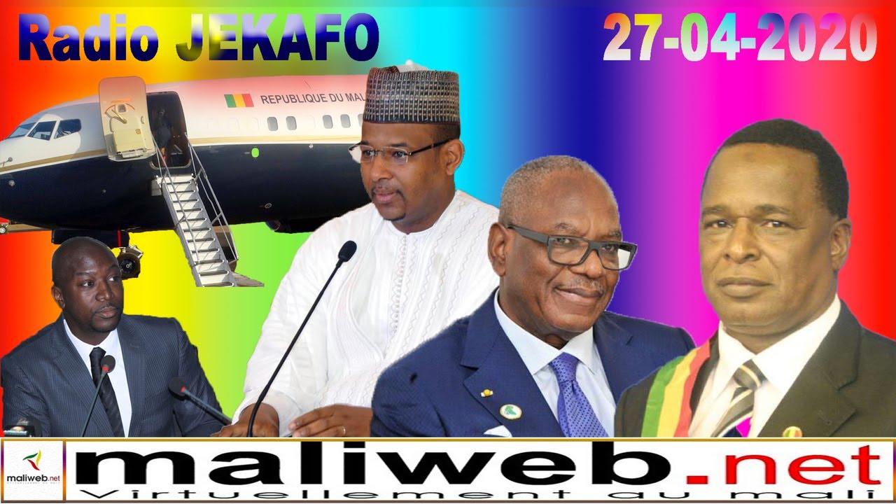 La revue de presse de la Radio JEKAFO du 27 avril 2020