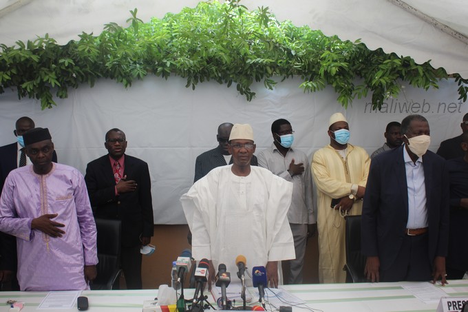 Mali/Crise sociopolitique : le M5-RFP réitère  sa demande de démission adressée au président de la République