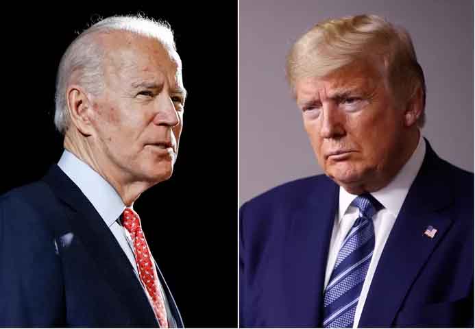 Joe Biden qualifie Donald Trump de “parfait crétin”