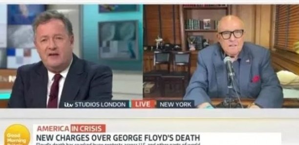 L'avocat personnel de Trump perd son sang froid à la télévision britannique en le défendant