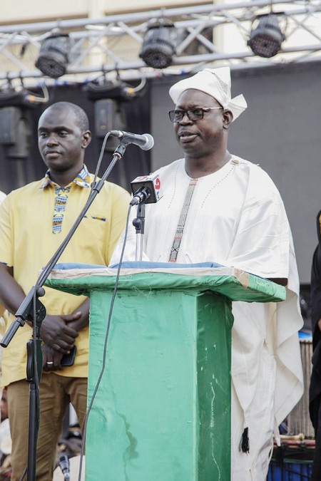 Hama Goro, directeur du Centre Soleil d’Afrique : "Le projet Pinceaux de l'intégration vise à raffermir les liens d'amitié et de fraternité entre le Mali et le Burkina Faso par les arts"