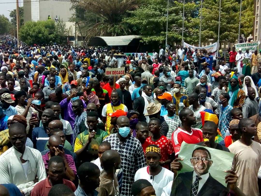 Bamako : Nouveau grand rassemblement le vendredi prochain pour exiger la démission du Président IBK