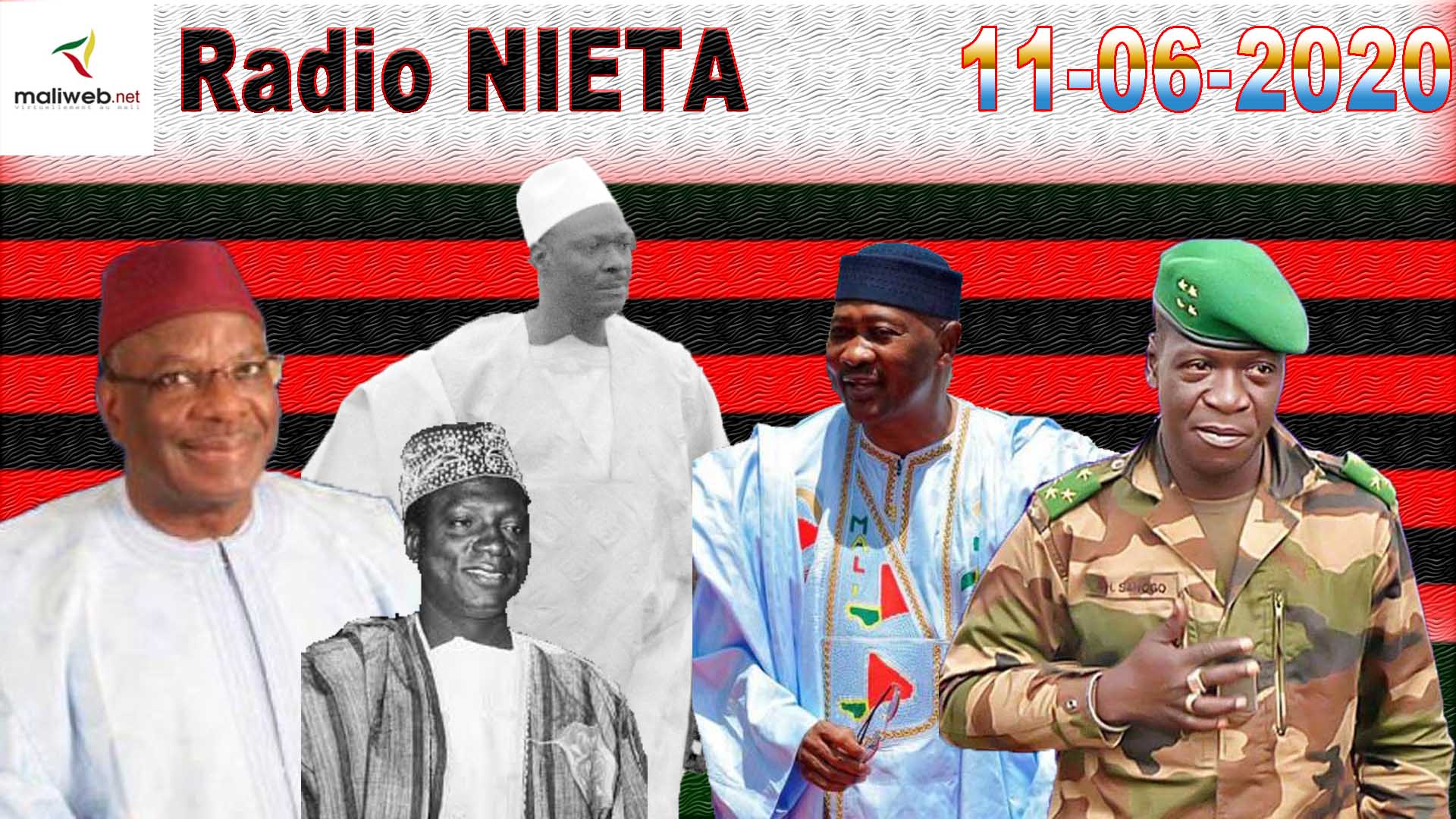 La revue de presse de la Radio NIETA du 11 juin 2020