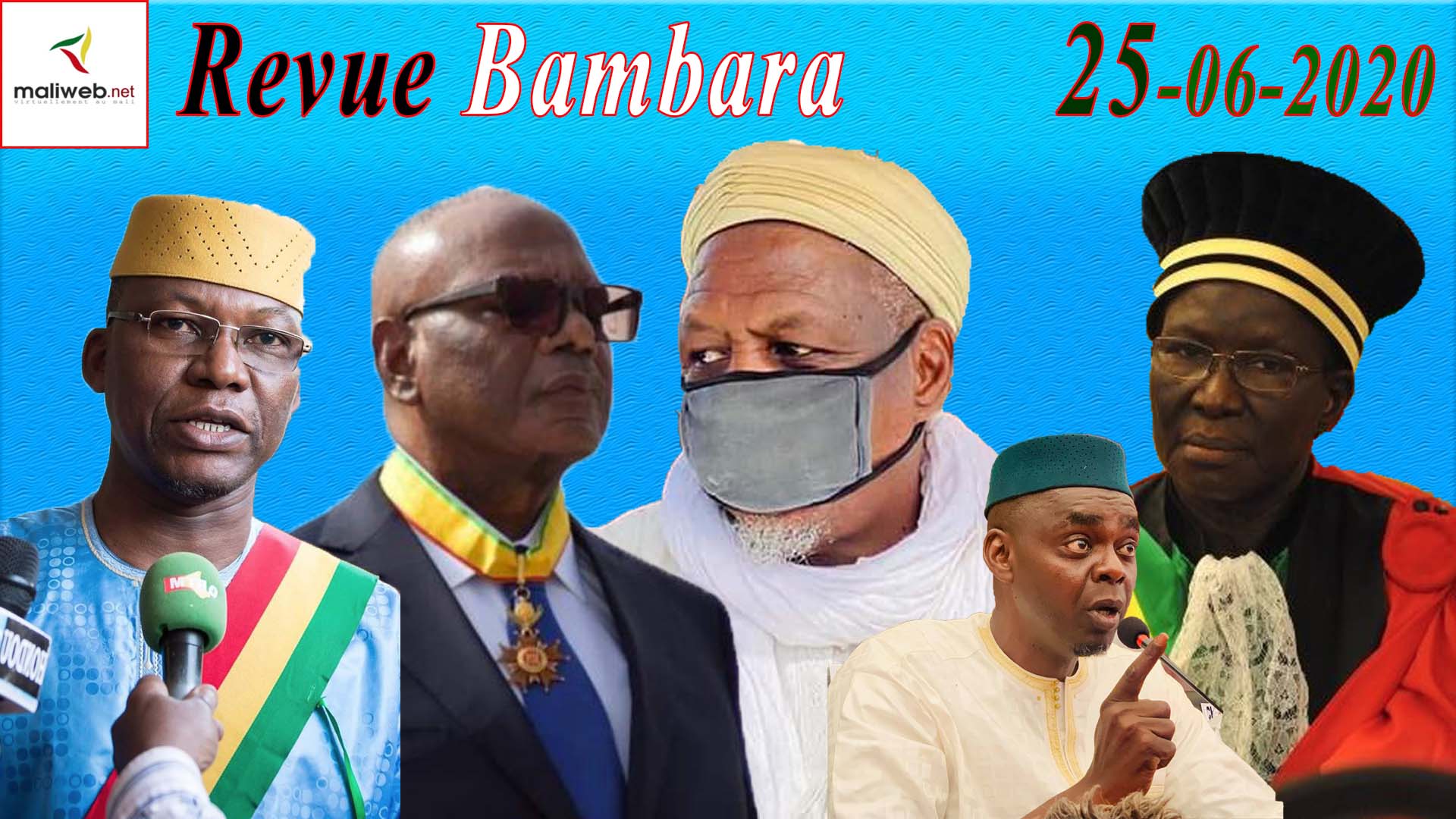 La revue de la presse en bambara du 25 Juin 2020