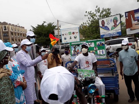 Lutte contre la covid-19: Lancement à Bamako d’une caravane de sensibilisation