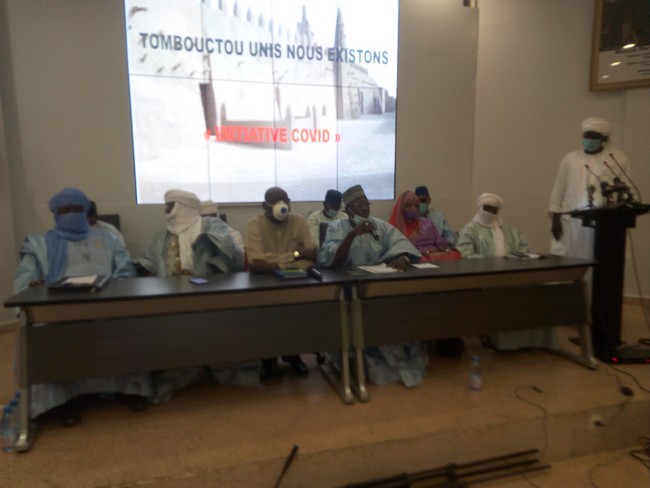 Tombouctou unis, nous existons :  Initiative COVID,  4.321.600 FCFA de réalisations