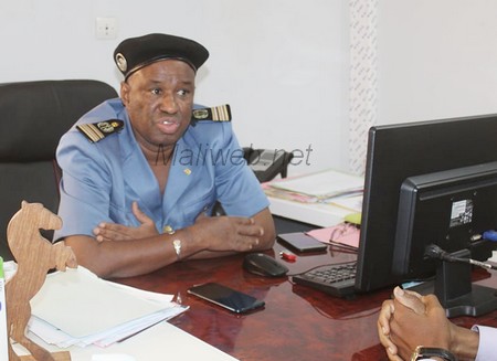 Le directeur du centre de formation de perfectionnement  et de recyclage en douanes, Abdel Kader Sangho : "Avec cette infrastructure, le Mali a l'un des meilleurs centres de la sous-région" «Nous formons les inspecteurs des douanes dans le cadre de leur perfectionnement pour la mise à jour»